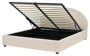 Zondo Bračni krevet 160 cm Verena (svijetlosmeđa) (s podnicom i prostorom za odlaganje). 1076349
