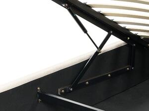 Zondo Bračni krevet 180 cm Verena (svijetlosmeđa) (s podnicom i prostorom za odlaganje). 1076350