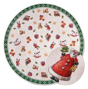 Zeleni okrugli tepih s božićnim motivom ø 150 cm Green Christmas – Villeroy&Boch