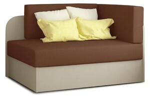 Mala sklopiva sofa ROSA, smeđa/bež