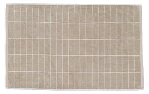 Bež kupaonska prostirka 50x80 cm Tile Stone – Mette Ditmer Denmark