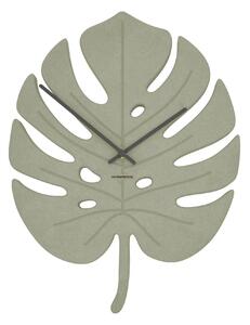 Zidni sat Luxhora Monstera Khaki 11 boja kazaljki