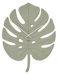 Zidni sat Luxhora Monstera Khaki 11 boja kazaljki