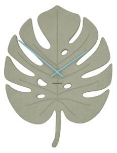 Zidni sat Luxhora Monstera Khaki 11 boja kazaljki
