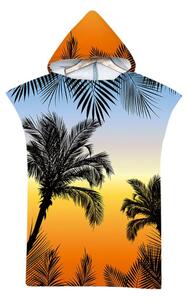 Plažno pončo PALM BEACH šareno 80x145 cm