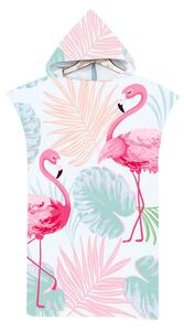 Plažno pončo FLAMINGO šareno 80x145 cm