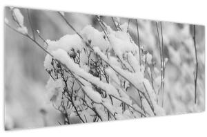Slika - Snježene grane (120x50 cm)