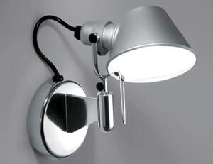 TOLOMEO MICRO FARETTO ZIDNA LED SVJETILJKA 267lm ALUMINIJ/BEZ PREKIDAČA AR010750