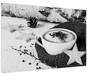 Slika - Zimski cappuccino (90x60 cm)