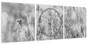 Slika - Hladna zima (sa satom) (90x30 cm)