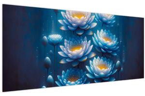 Slika - Lopoči ispod površine (120x50 cm)