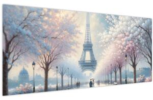 Slika - Slika iz Pariza (120x50 cm)