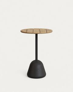 Okrugli barski stol s pločom stola od bagrema ø 70 cm Saura – Kave Home