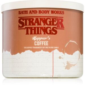 Bath & Body Works Stranger Things Hopper's Coffee mirisna svijeća 411 g