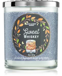 Bath & Body Works Sweet Whiskey mirisna svijeća 227 g