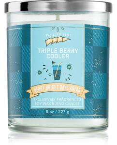 Bath & Body Works Triple Berry Cooler mirisna svijeća 227 g