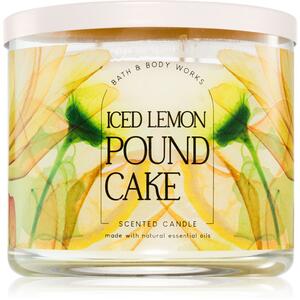 Bath & Body Works Iced Lemon Pound Cake mirisna svijeća 411 g
