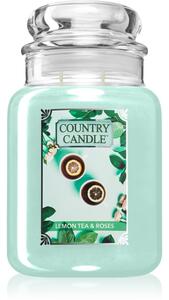 Country Candle Lemon Tea & Roses mirisna svijeća 737 g