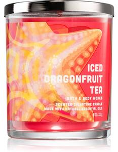 Bath & Body Works Iced Dragonfruit Tea mirisna svijeća 227 g