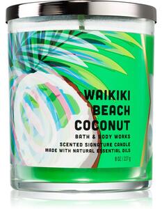 Bath & Body Works Waikiki Beach Coconut mirisna svijeća 227 g