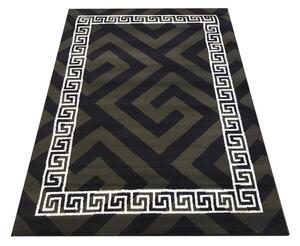 Kaki elegantni tepih pogodan za svaku sobu Širina: 120 cm | Duljina: 170 cm