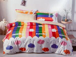 Pamučna posteljina za krevetic ZEKO LUCKY šarena