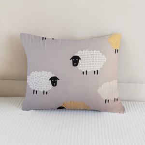 Dekorativna navlaka za jastuk SHEEP DREAM 40x50 cm siva