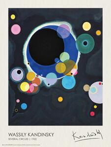 Poster Several Circles (1922), Wassily Kandinsky