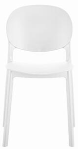 Bijela plastična stolica RAWA