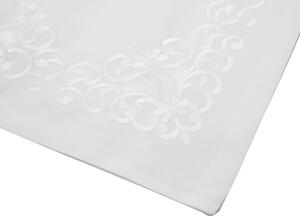 Ukrasna navlaka za jastuk VINING LEAVES 40x40 cm, bijela