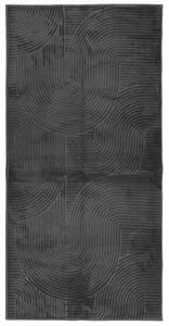 VidaXL Tepih IZA kratka vlakna skandinavski izgled antracit 100x200 cm