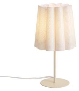 Japandi stolna svjetiljka bež s platnenim sjenilom 35 cm - Jenni