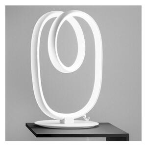 Gea Luce DIVA L BIANCO SATINATO-LED Prigušiva stolna lampa DIVA 17W/230V bijela