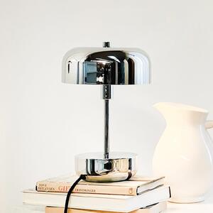 Dyberg Larsen Haipot stolna lampa, IP20, krom, Krom, Dnevni boravak/blagovaonica, Metal
