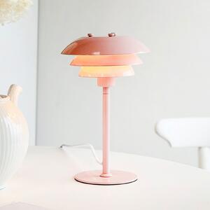 Dyberg Larsen SIXTEEN stolna lampa, ružičasta, metal, E27, Ružičasta ruža, Dnevni boravak/blagovaonica, Metal