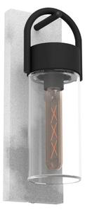 Eglo 900286 - Vanjska zidna svjetiljka CARRARO 1xE27/28W/230V IP44 siva
