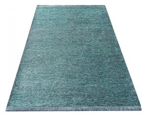 Prekrasan visoko kvalitetni tepih tirkizne boje