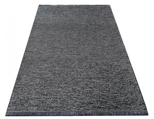 Jednostavan moderan tepih u sivoj boji Širina: 80 cm | Duljina: 300 cm
