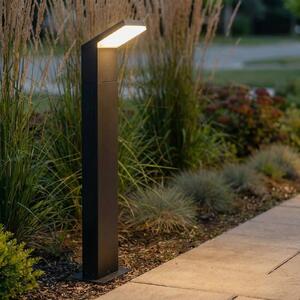 Arcchio LED putna svjetiljka Yolena, 100 cm, antracit, aluminij, Crno, Metal