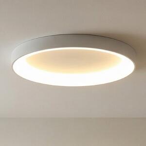 Mantra Iluminación LED stropna svjetiljka Niseko II, CCT, daljinski upravljač, Ø 50 cm, bijela, prigušiva, Bijela, Dnevni boravak/blagovaonica, Aluminij
