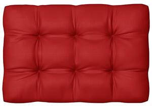 VidaXL Jastuk za sofu od paleta crveni 120 x 80 x 10 cm