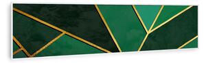 Klarstein Wonderwall Air Art Smart, infracrveni grijač, zelena linija, 120 x 30 cm, 350 W