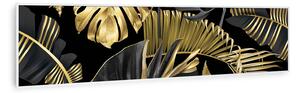 Klarstein Wonderwall Air Art Smart, infracrveni grijač, crni cvijet, 120 x 30 cm, 350 W