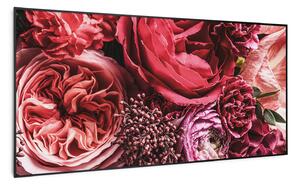 Klarstein Wonderwall Air Art Smart, infracrveni grijač, cvijet, 120 x 60 cm, 700 W