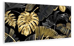 Klarstein Wonderwall Air Art Smart, infracrveni grijač, crni lim, 120 x 60 cm, 700 W