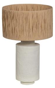 Krem/u prirodnoj boji stolna lampa (visina 63 cm) Pointed – BePureHome
