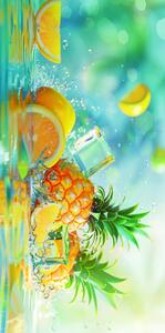 Brzosušeći ručnik za plažu LEMONADE šarena 100×180 cm, 100% mikrovlakna