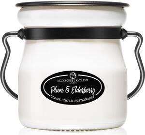 Milkhouse Candle Co. Creamery Plums & Elderberry mirisna svijeća Cream Jar 142 g