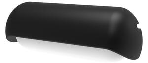 Crna zidna svjetiljka SULION Sia, dužine 20 cm