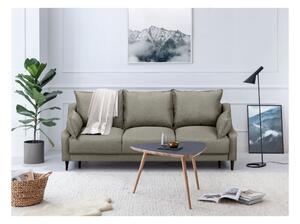 Svijetlo smeđi kauč na razvlačenje s prostorom za odlaganje Mazzini Sofas Ancolie, 215 cm